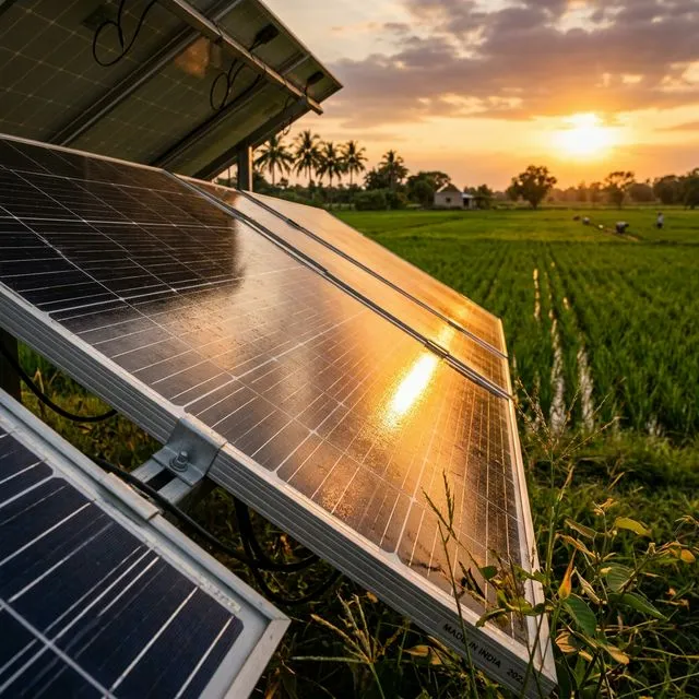Solar water pump for farming Trichy